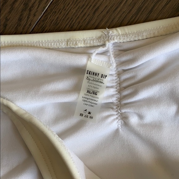 NWT Skinny Dip White Bikini - Picture 10 of 10